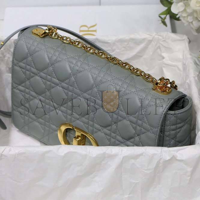 DIOR LARGE CARO HANDBAG  M9243UWHC_M41G  (29cm*18cm*10cm)